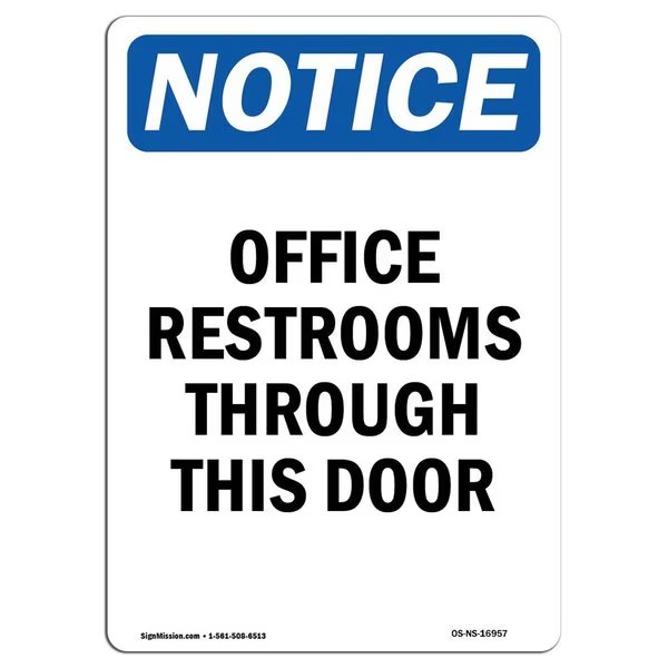 Safety Sign, OSHA Notice, 10